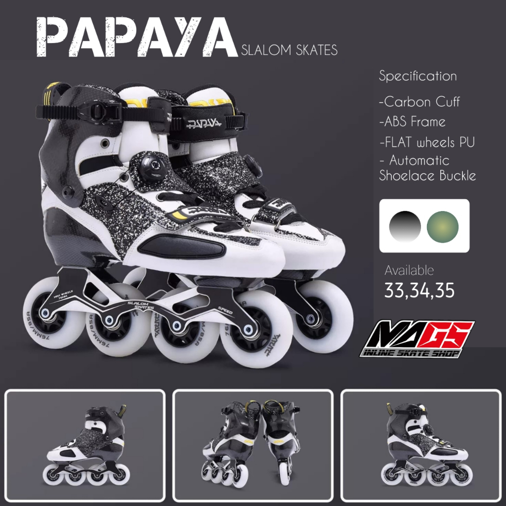 PAPAYA slalom skate (skating start)