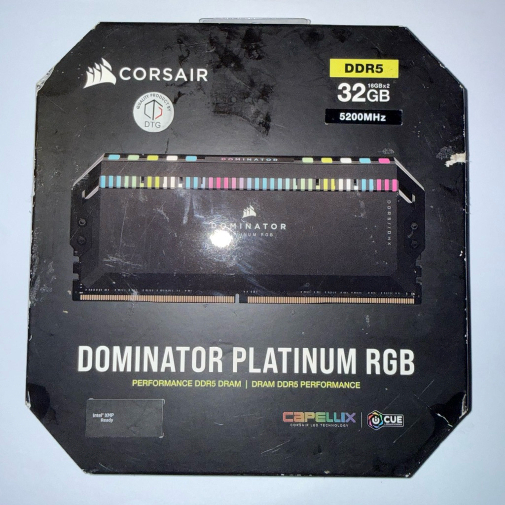 corsair dominator platinum rgb ddr5 2x16gb 5200mhz ram corsair dominator ddr5 2x16gb 32gb corsair do