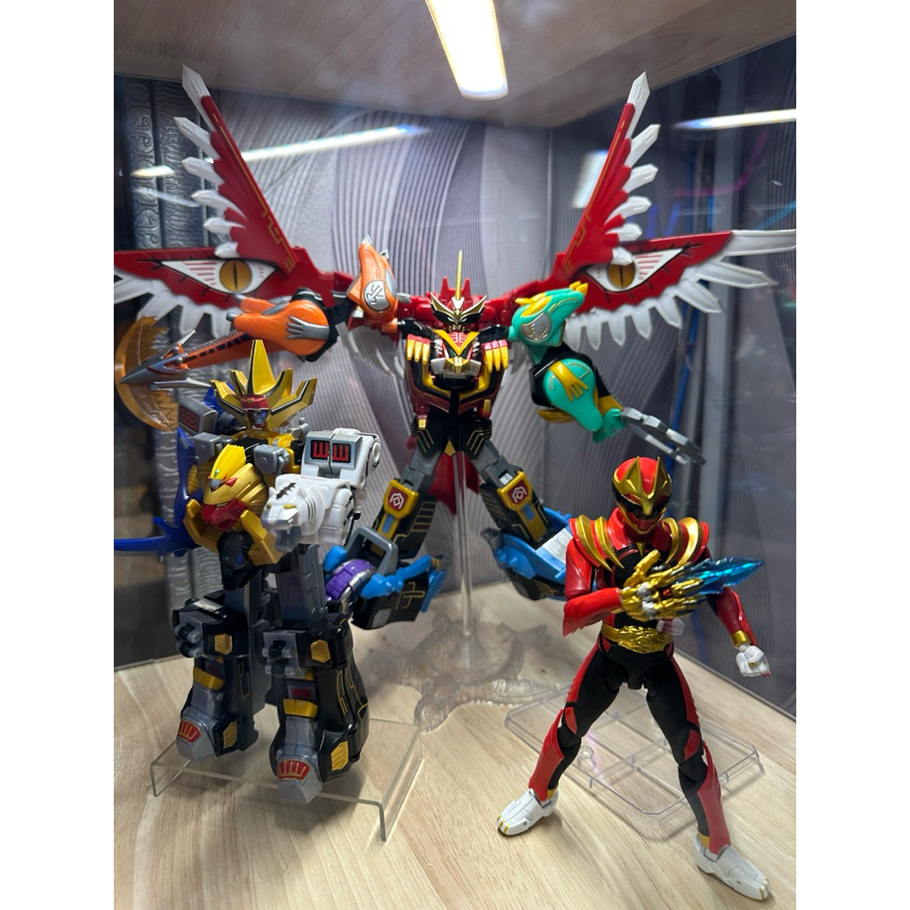 Figure Gozyuger and Megazord Set - Original