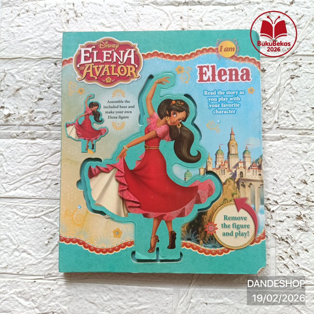 (boardbook) ELENA of Avalor (english) Disney - Buku Cerita Anak Bekas Preloved