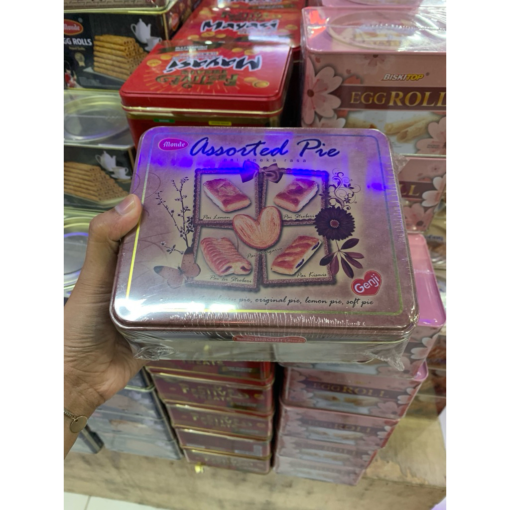 Monde Assorted Pie 285gr | jajan lebaran | jajan lebaran murah | jajan kaleng | jajan kaleng murah |