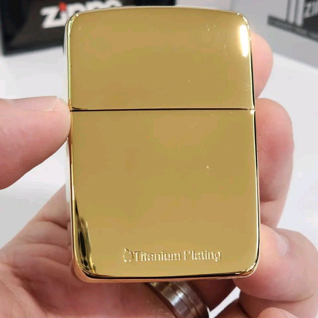 Original Zippo 1941 Titanium Plated Gold
