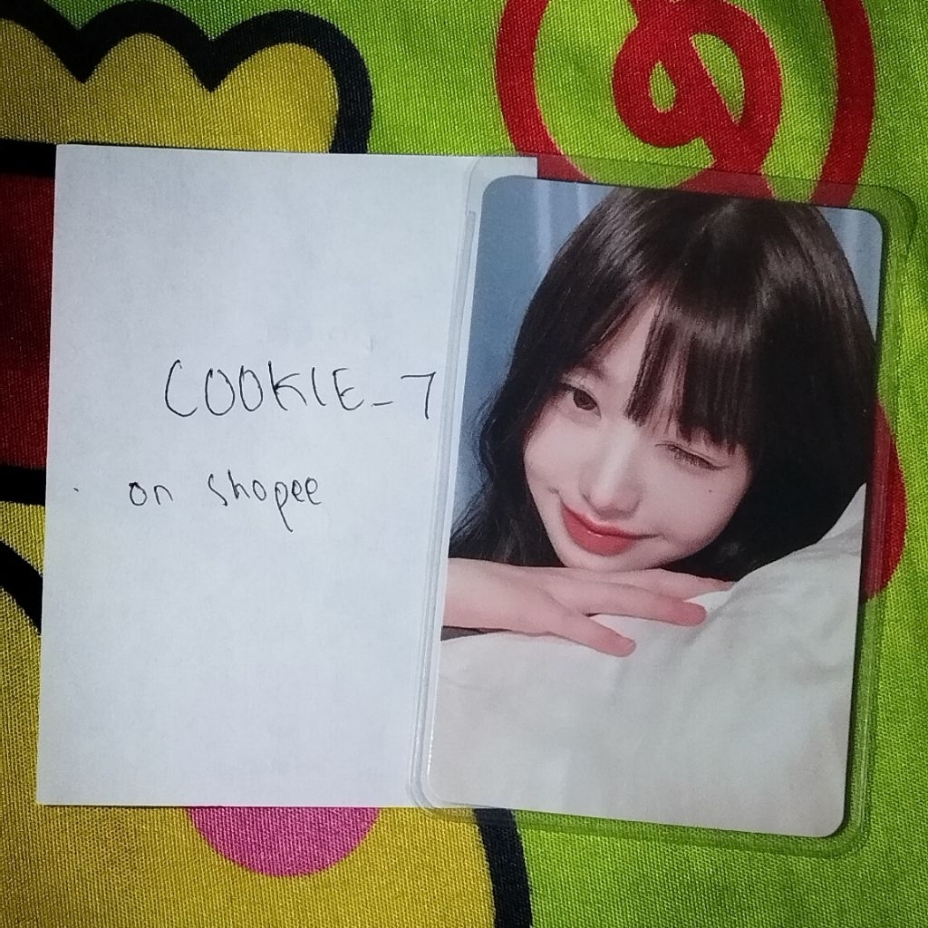 Photocard Jang Wonyoung Benefit IVE Soundwave SW Boboan Wony Bene