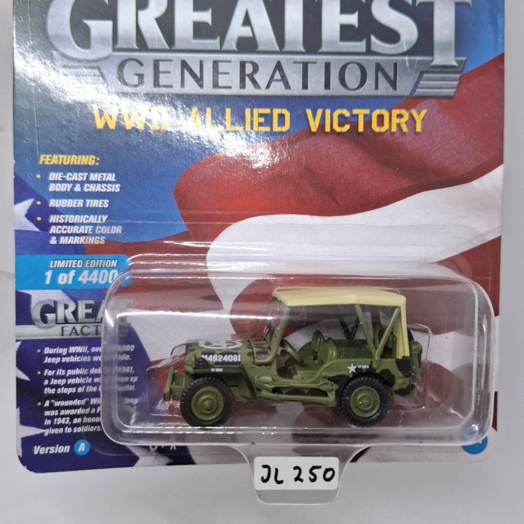 Jeep Willys Military Johnny Lightning