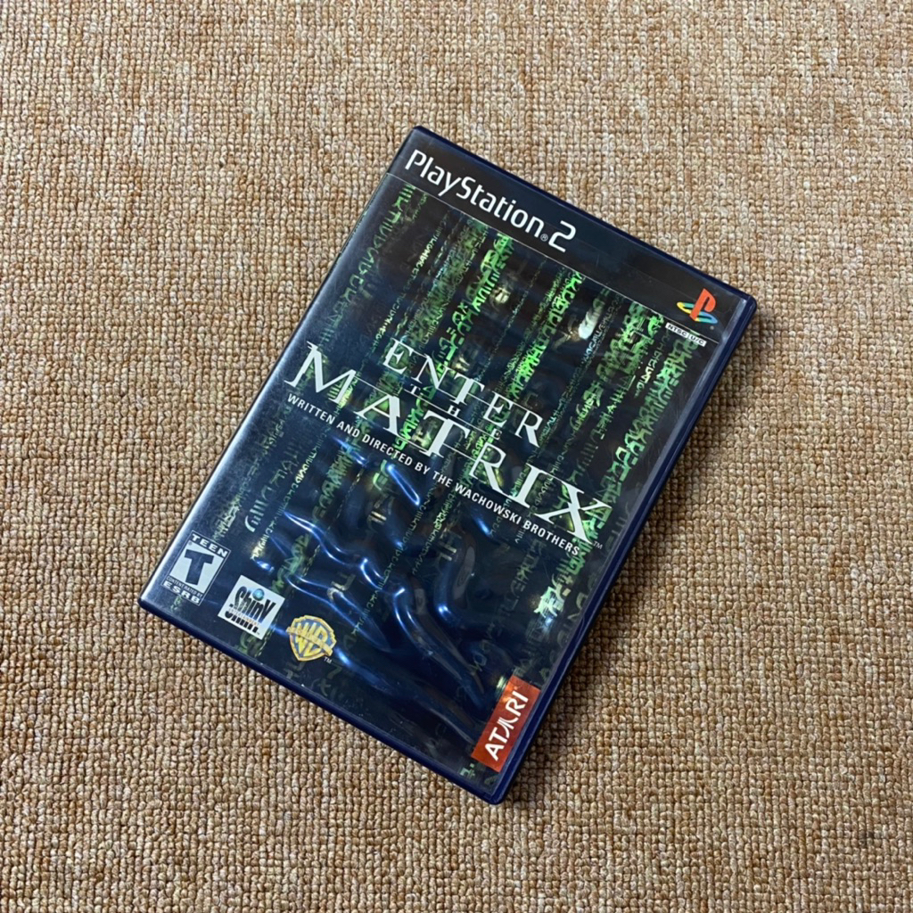BD Playstation 2 Enter The Matrix Original