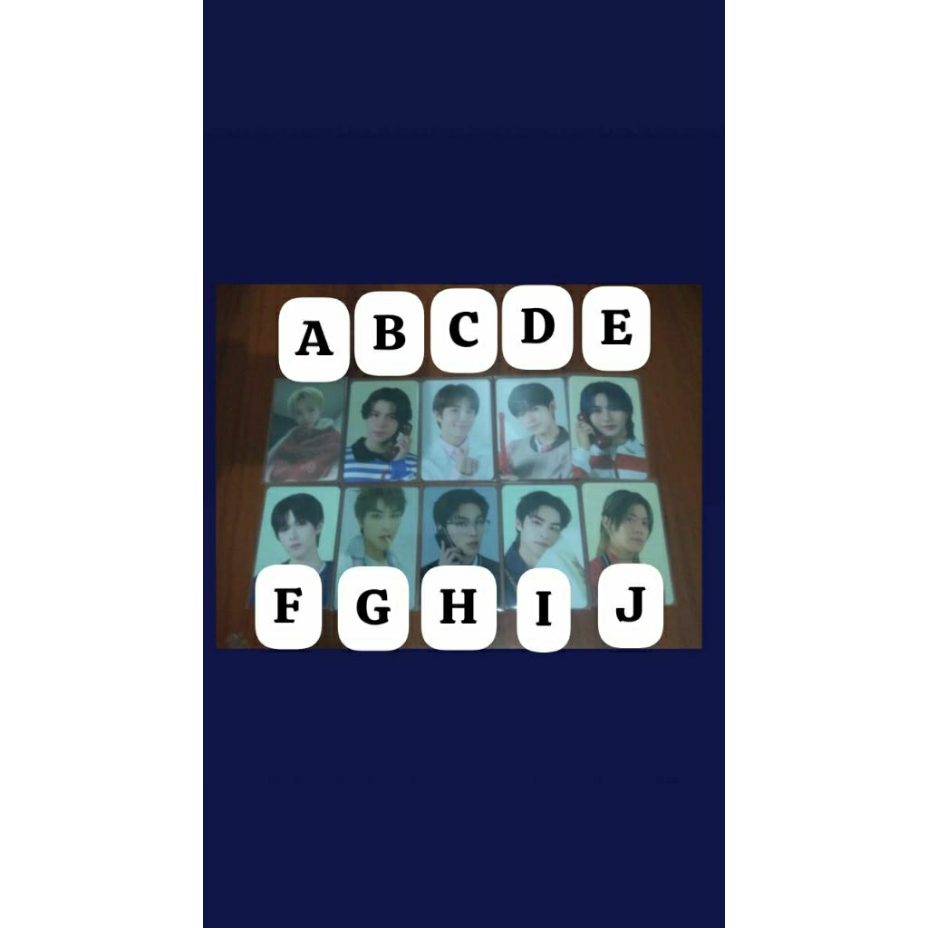 OFFICIAL photocard official nct