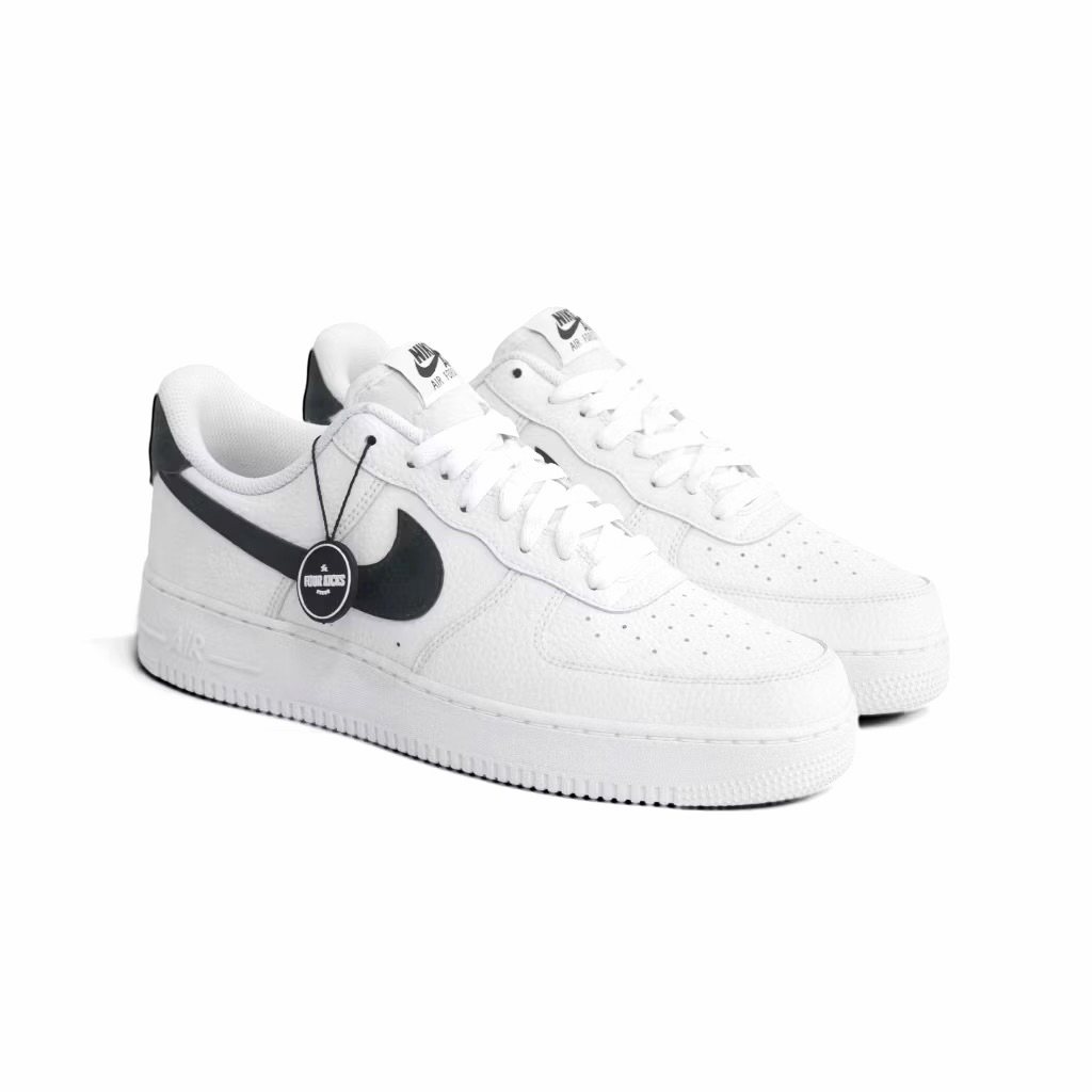 Basketball Lifestyle Shoes Air Force 1 07 White Black Mens CT2302 100 - 100% ORIGINAL