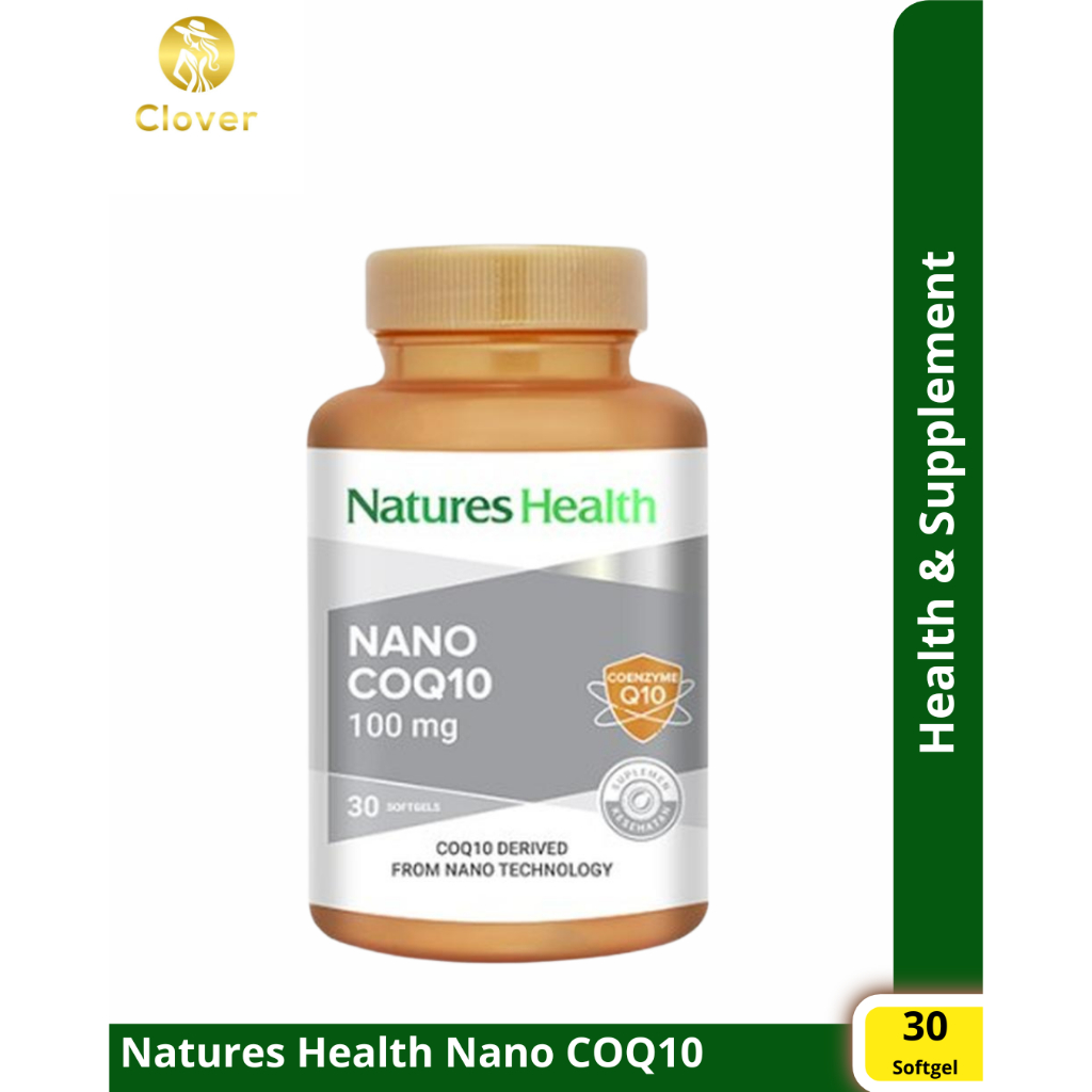 NATURE'S HEALTH Nano CoQ 10 (30) Natures Health Nano COQ10 100mg