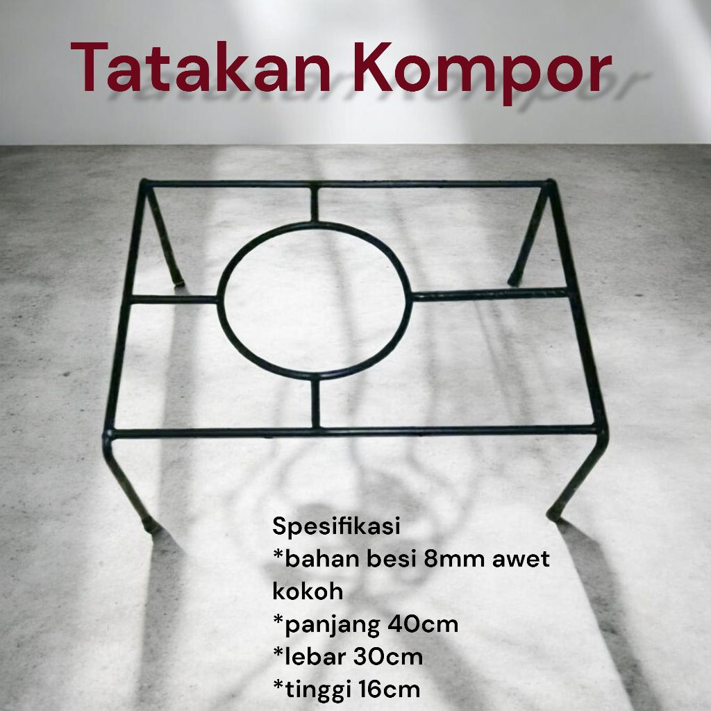 Tatakan Kompor Tungku Kompor Rinai Tatakan Oven Panci Besar Kelakat Kukusan