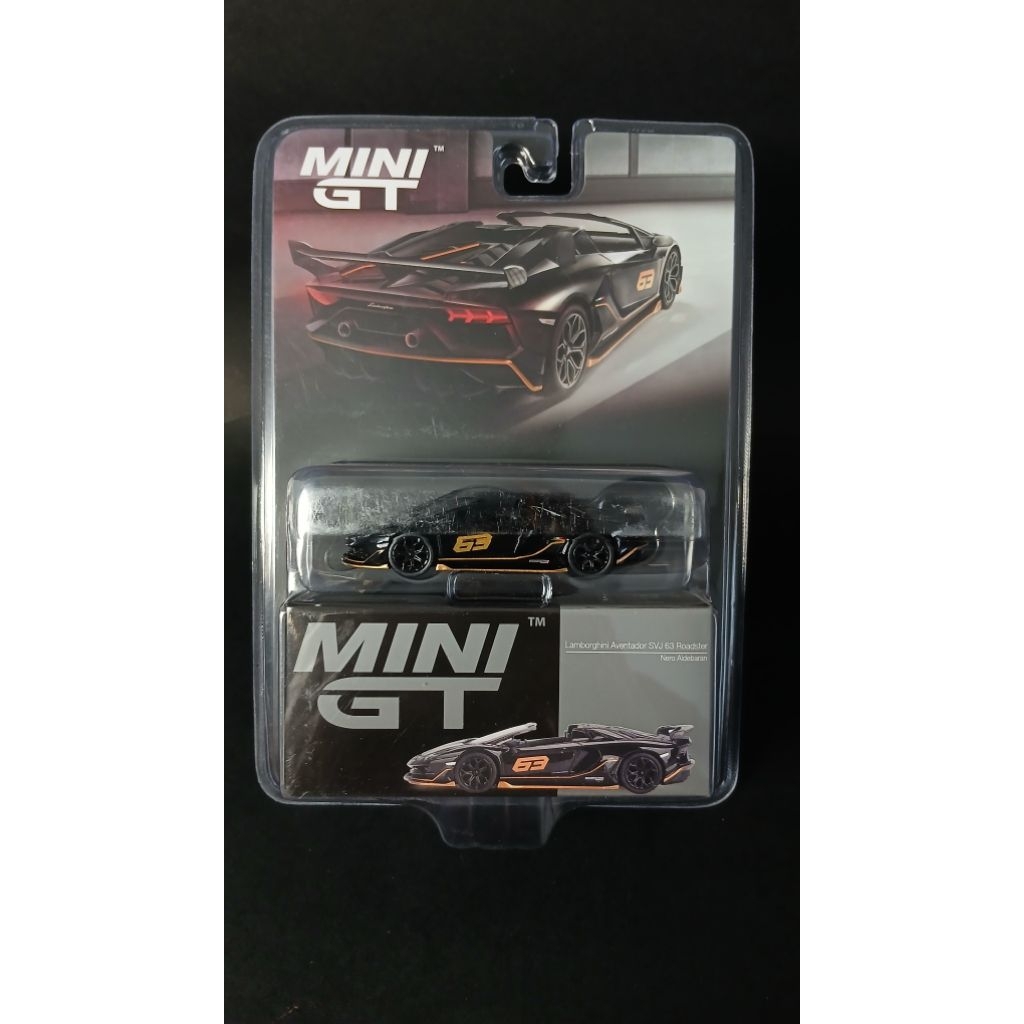 Mini GT Lamborghini Aventador SVJ Roadster