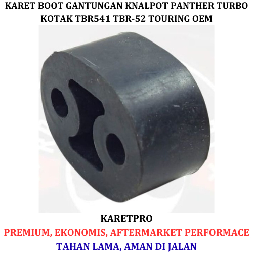 KARET BOOT GANTUNGAN KNALPOT PANTHER TURBO KOTAK TBR541 TBR-52 TOURING OEM