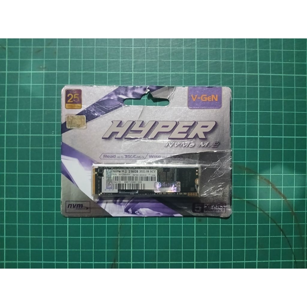 SSD M.2 NVME VGEN 256 GB