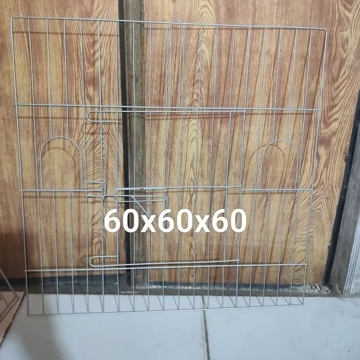 Panel pintu kandang lembaran ukuran 60x60x60