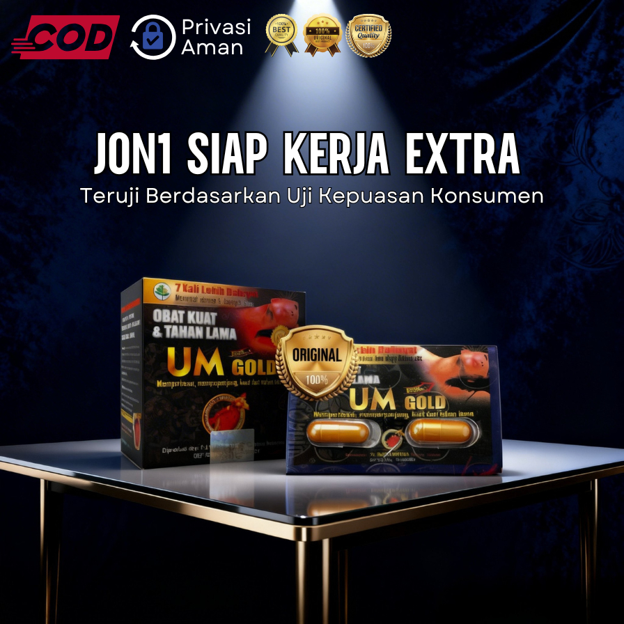 UM GOLD KAPSUL | Urat Madu Gold Original 100% Kapsul | UM Gold Blister | Urat Madu 100% Original | J