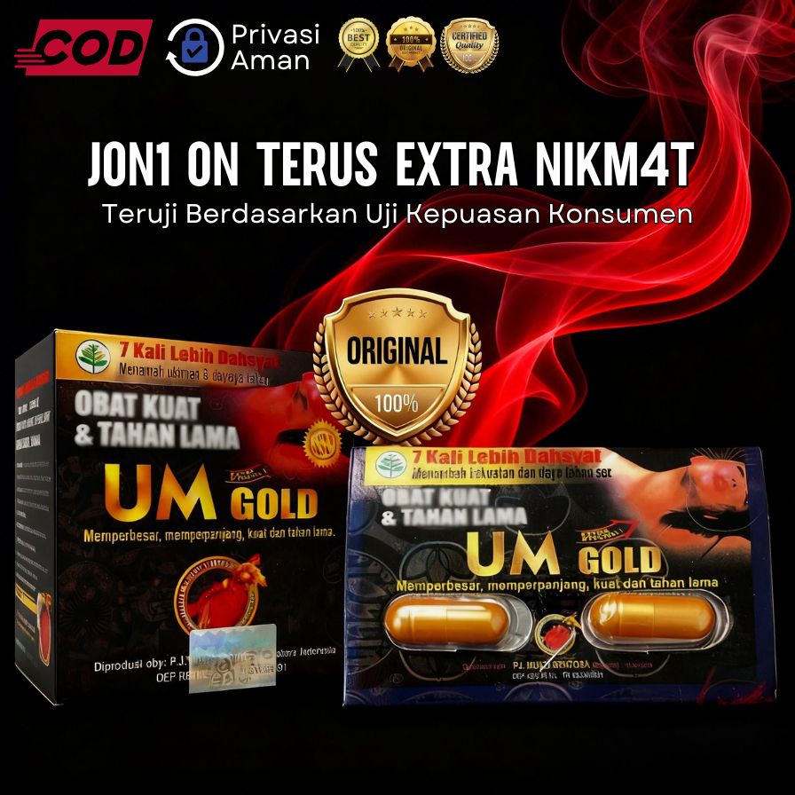 UM GOLD KAPSUL BLISTER | Urat Madu Gold Original 100% Kapsul | UM Gold Blister | Urat Madu 100% Orig
