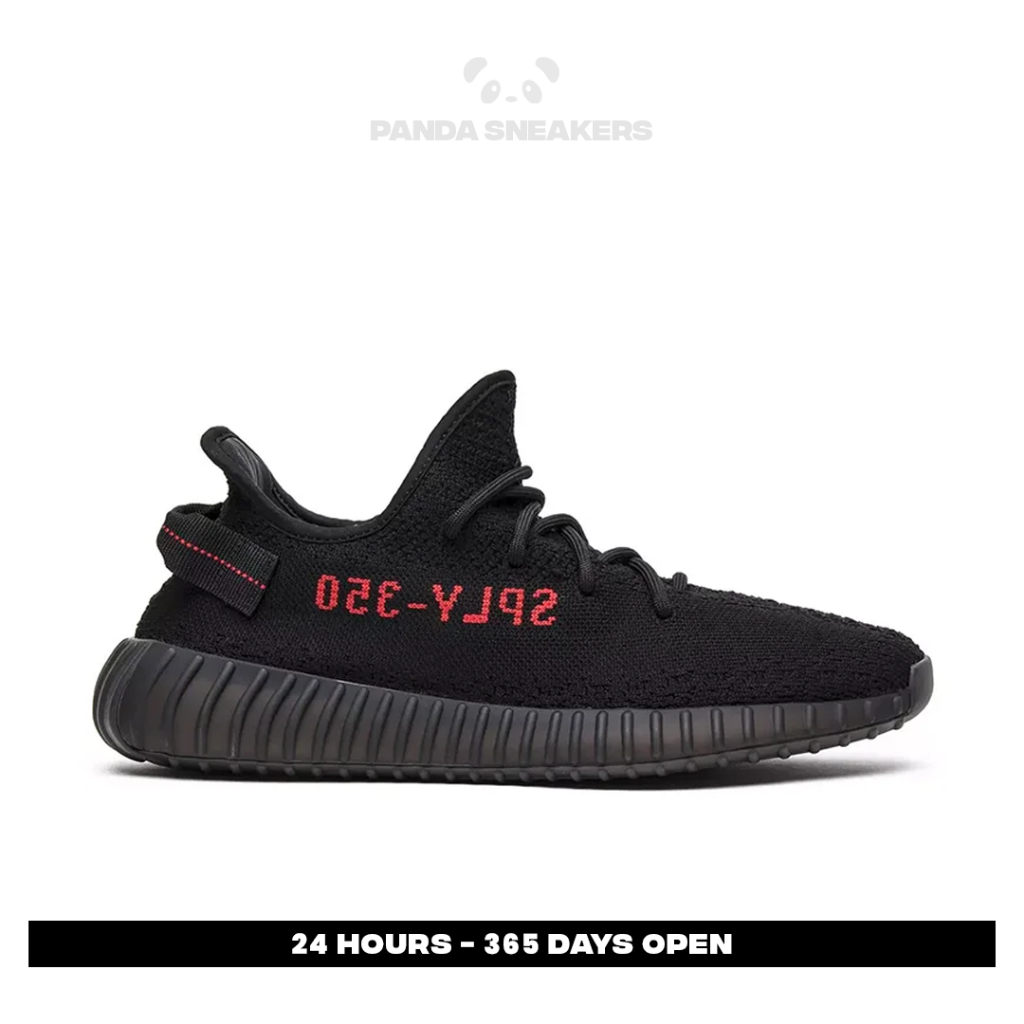 Adidas Yeezy 350 Boost V2 Bred Black Red