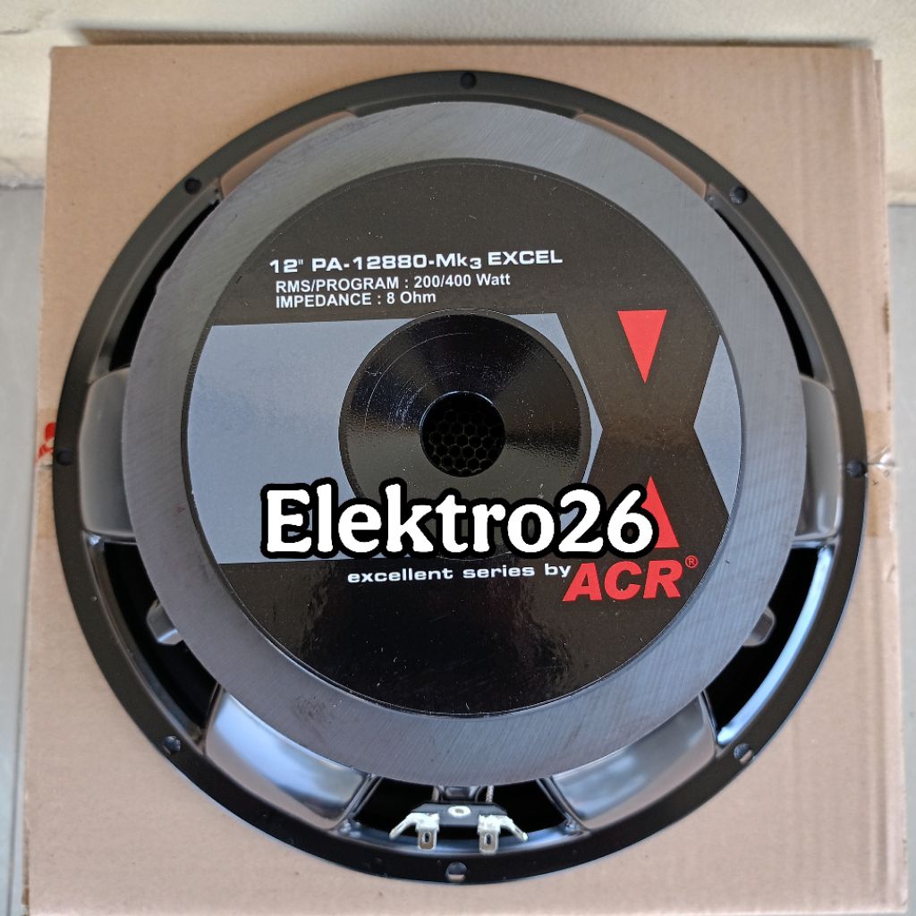 Speaker ACR 12 inch PA 12880 MK3 EXCELLENT 400 WATT