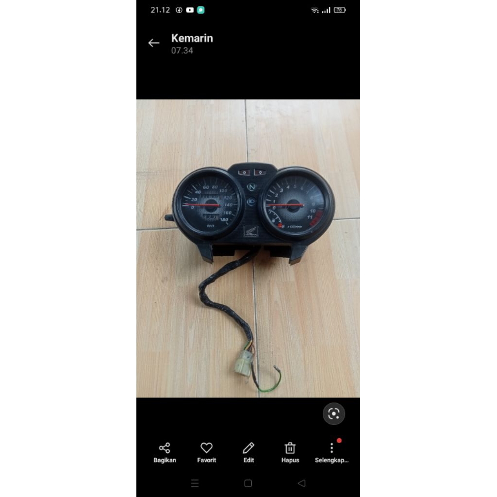 spidometer Megapro Primus original