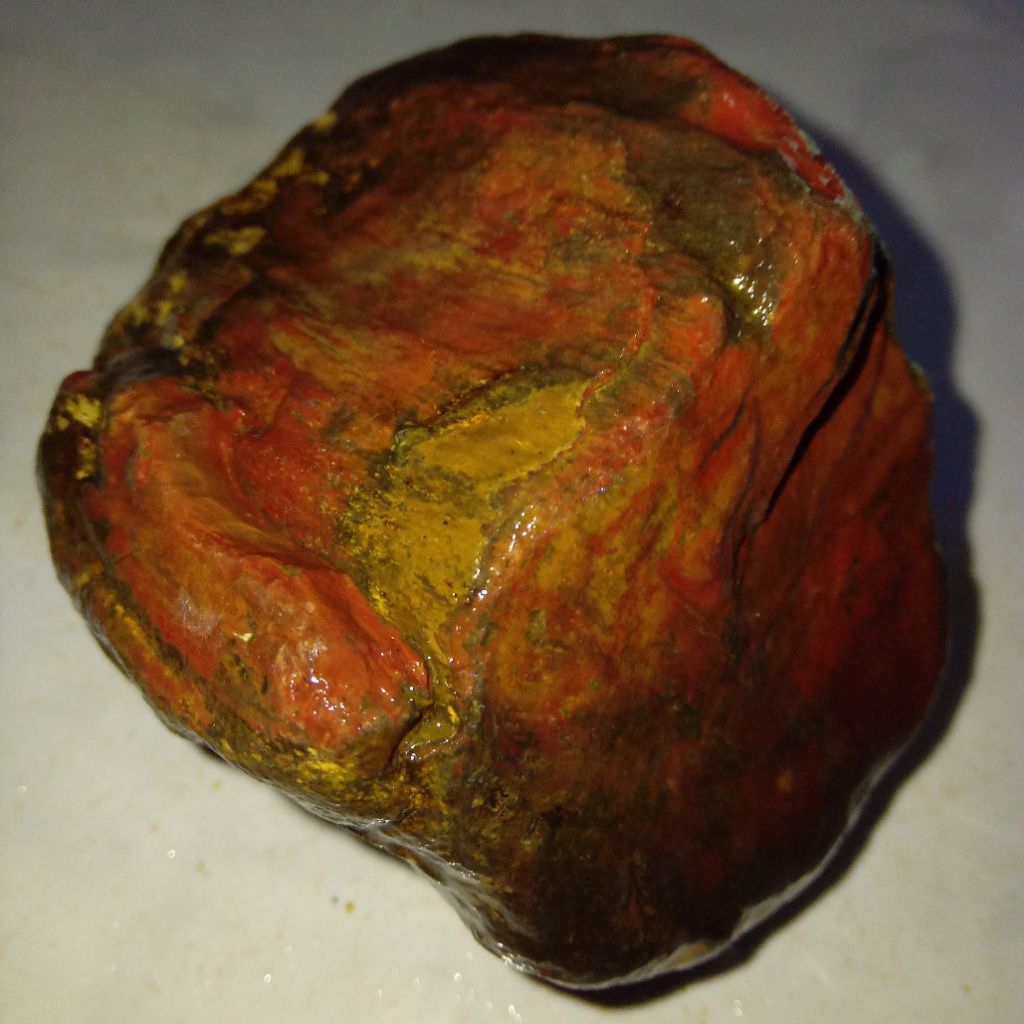 Natural Batu Akik Pancawarna Klasik Galian Lawas