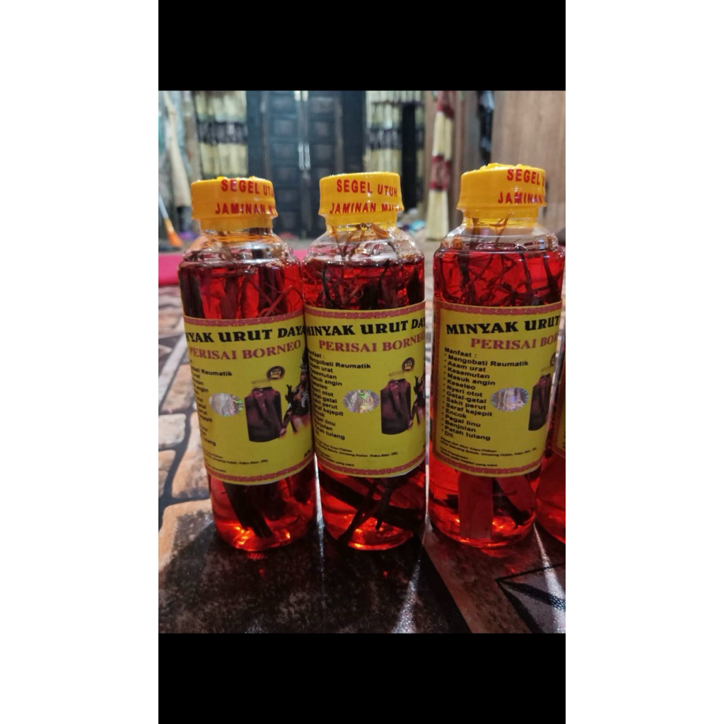 MINYAK URUT DAYAK KHAS KALIMANTAN