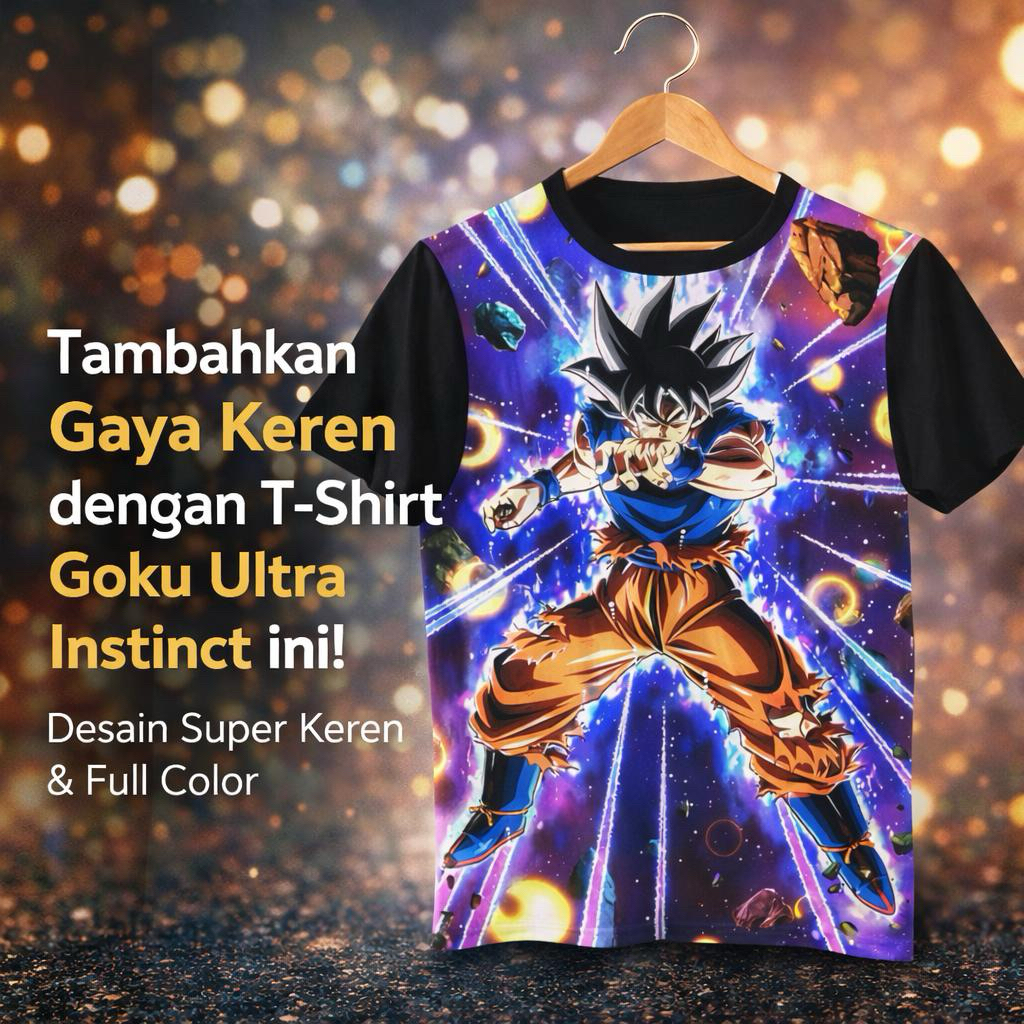 Baju Kaos Anak DragonBall Z 3D