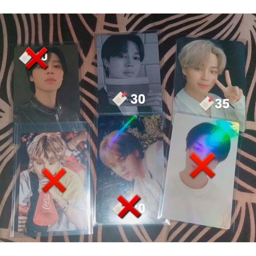 PC JIMIN OFFICIAL PHOTOCARD