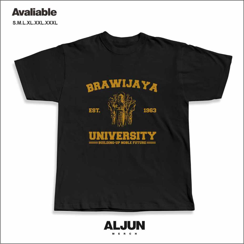 Kaos Distro Universitas Brawijaya University Tshirt Pria Wanita