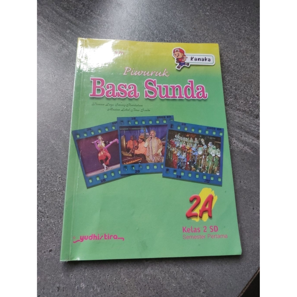 [Preloved] Piwuruk Basa Sunda 2A Penerbit Yudhistira Bahasa Sunda Buku Bekas SD Kelas 2
