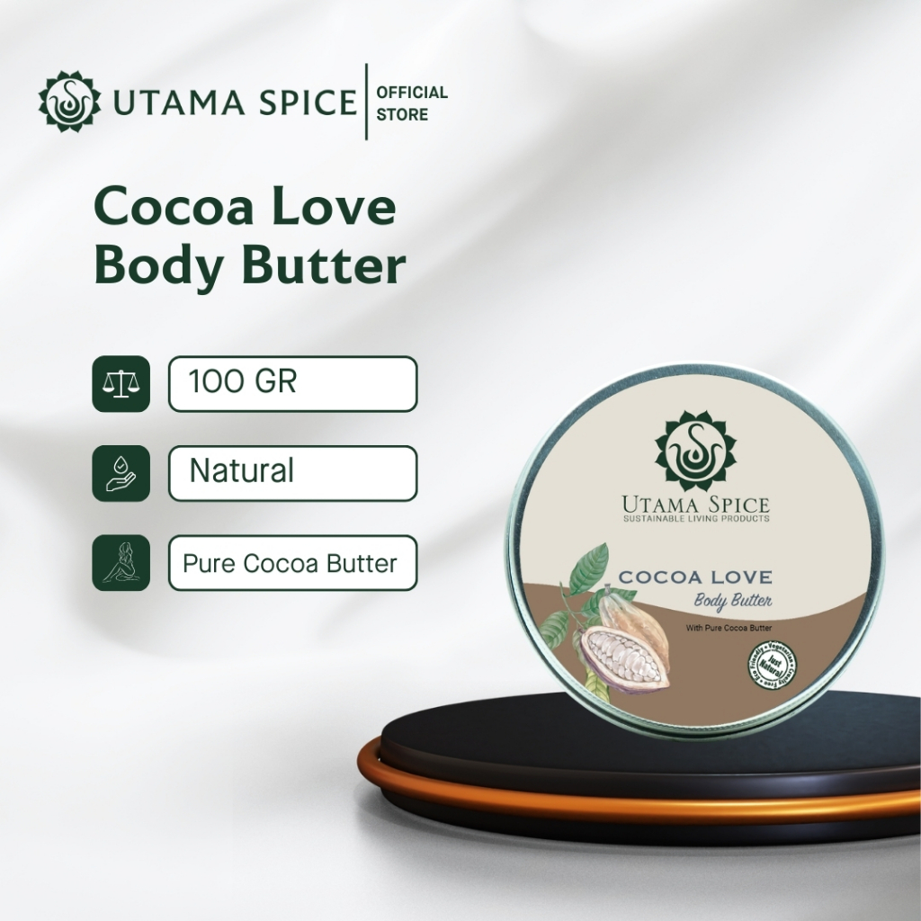 Utama Spice Cocoa Love Body Butter 100gr