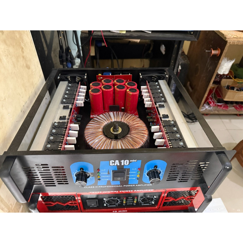 Power Rakitan 10 Amper CT 45-50vac power amplifier rakitan