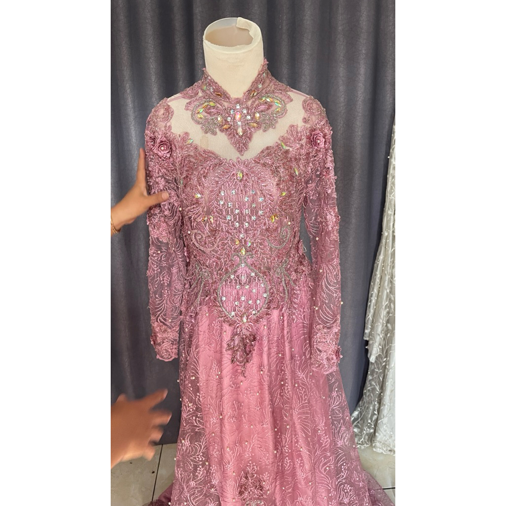 PL Gaun Pengantin Pink / Wedding Dress