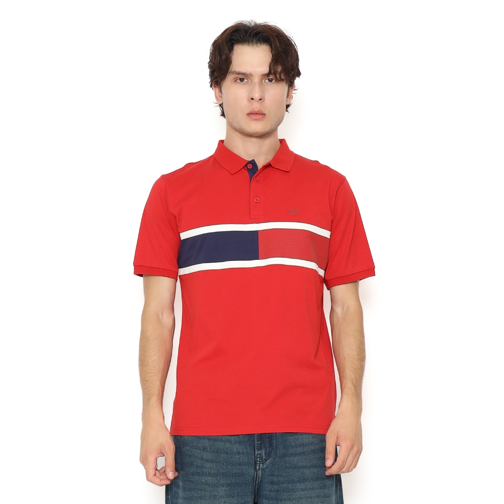 Spyderbilt Kaos Polo Pria Formula Planet Surf