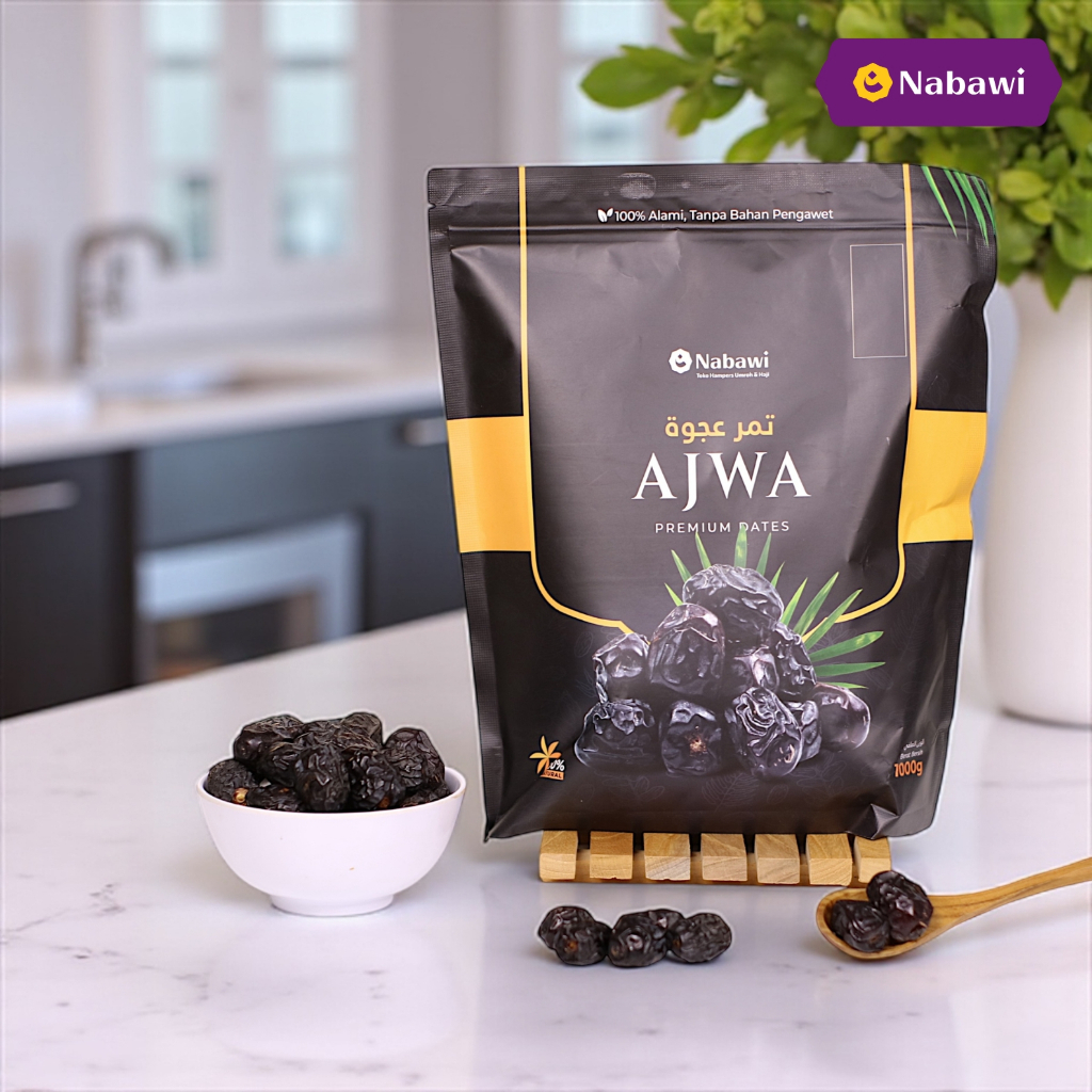 Kurma Ajwa Premium Asli Oleh Oleh Haji & Umroh Nabawi Bandung
