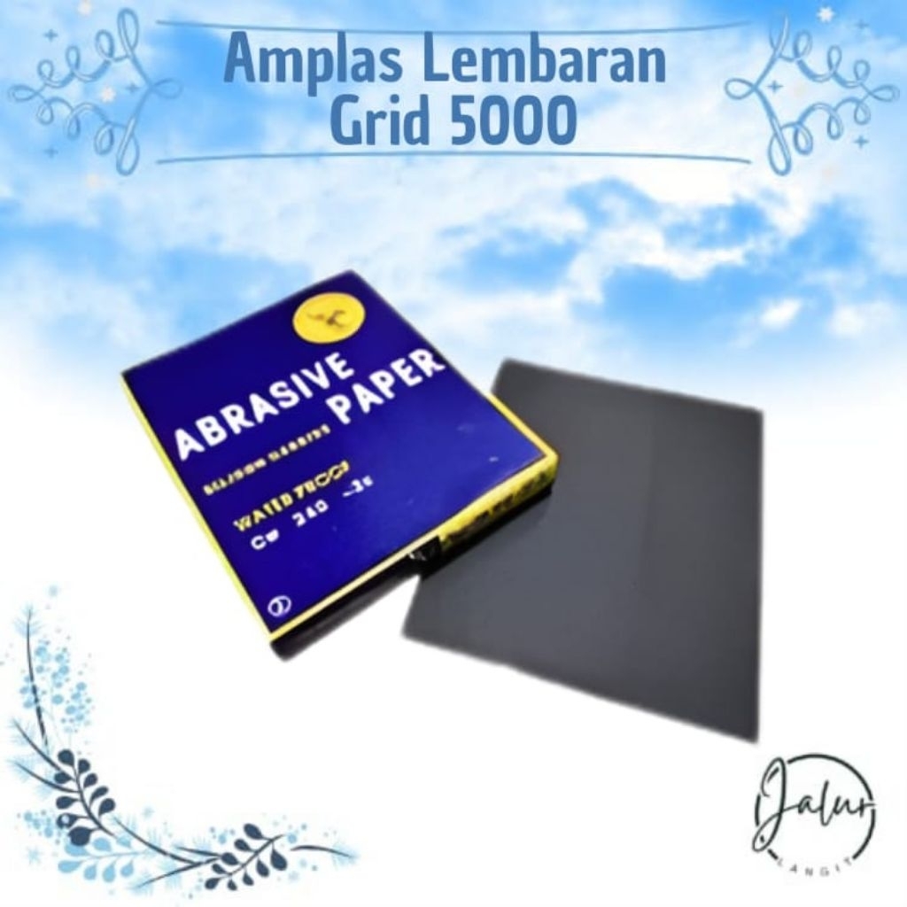Amplas Duco / Abrasive Paper SLG Waterproof #5000 GERMANY STANDARD