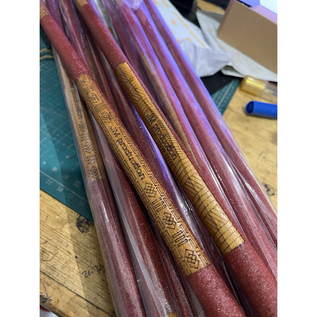 SEMPATI Tangkringan Burung Murai Batu Kayu Jati Amplas Premium Merek Sempati Tangkringan Sangkar Kan