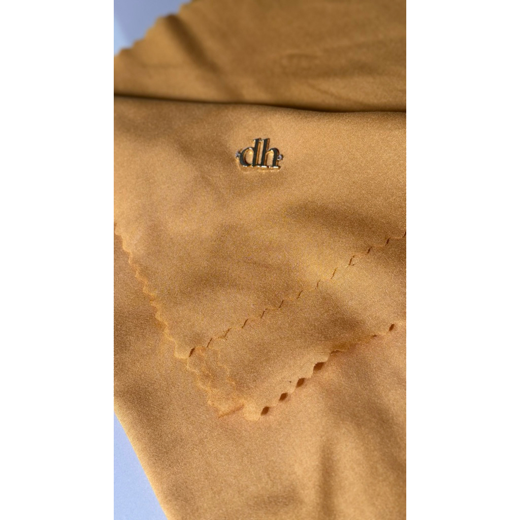 preloved hijab segiempat scarf Mustard duwa hijab