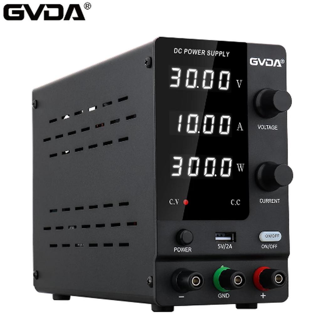 GVDA Power Supply Stabilizer DC Adjustable Regulated Switch