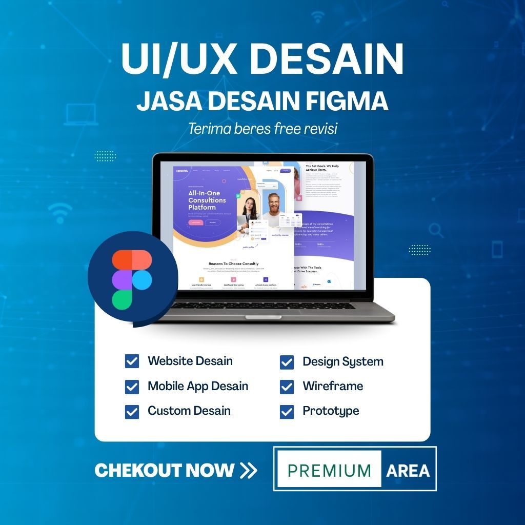 JASA DESIGN UI/UX DESAIN PROFESIONAL | Design UI/UX | Desain UIUX | Jasa UI/UX | Free revisi | Figma