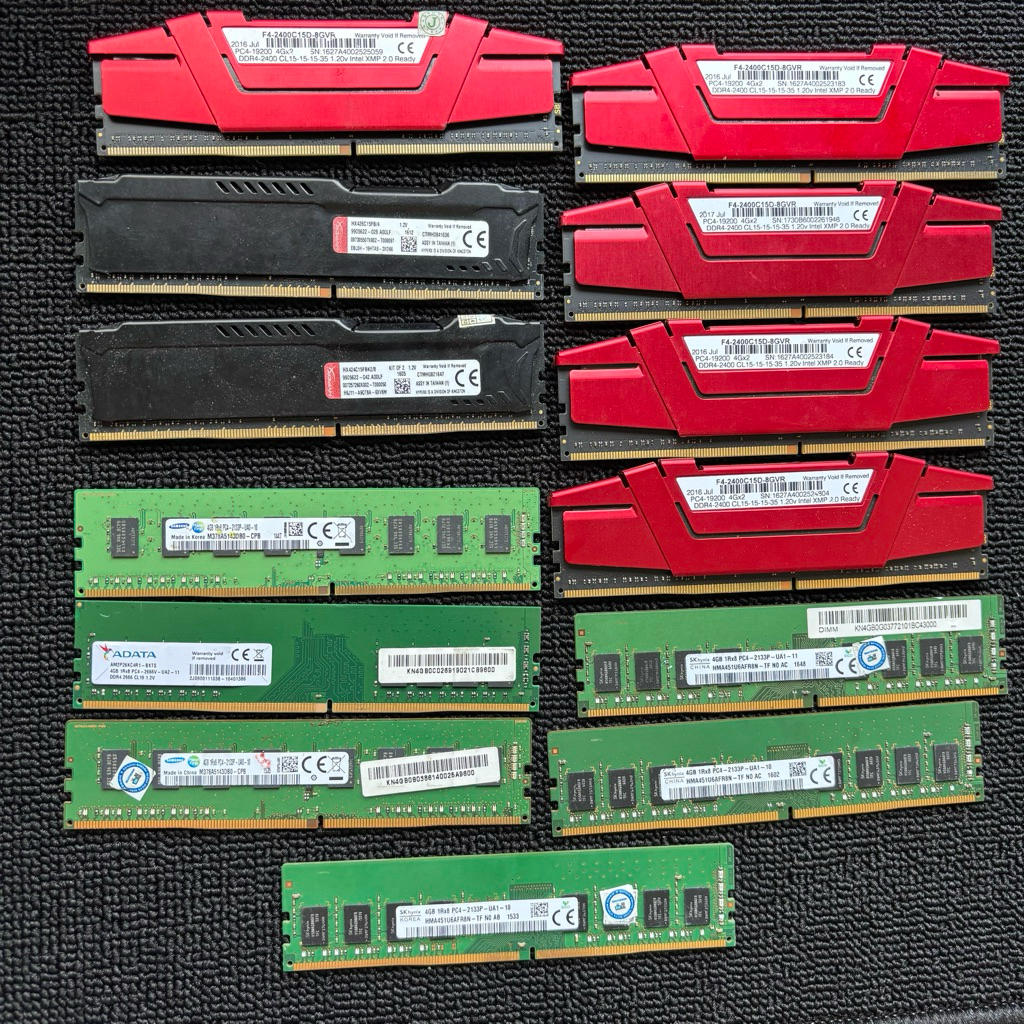 RAM KOMPUTER LONGDIMM 4GB DDR4 RUSAK