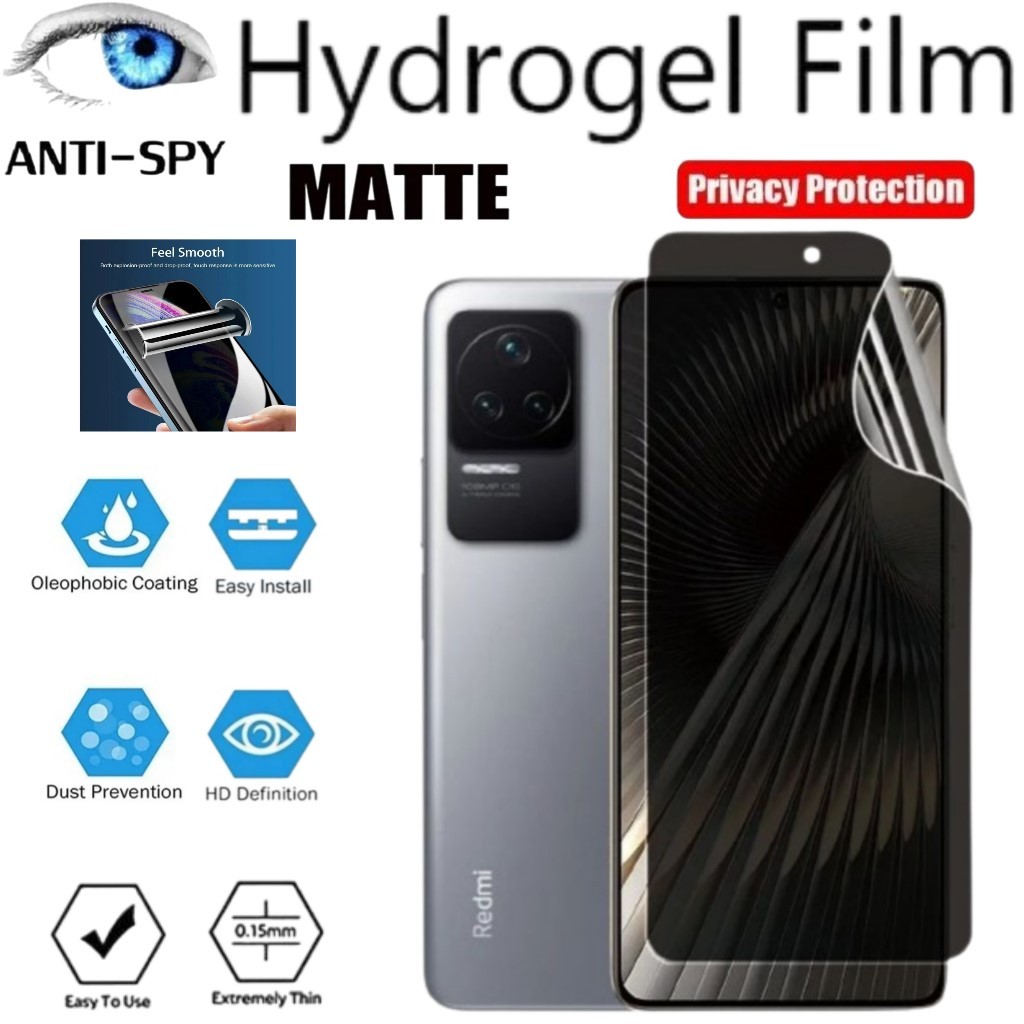 ANTI GORES HYDROGEL SPY XIAOMI REDMI K50 /REDMI K50 PRO /REDMI K50i /REDMI K50 ULTRA /REDMI K60 /RED
