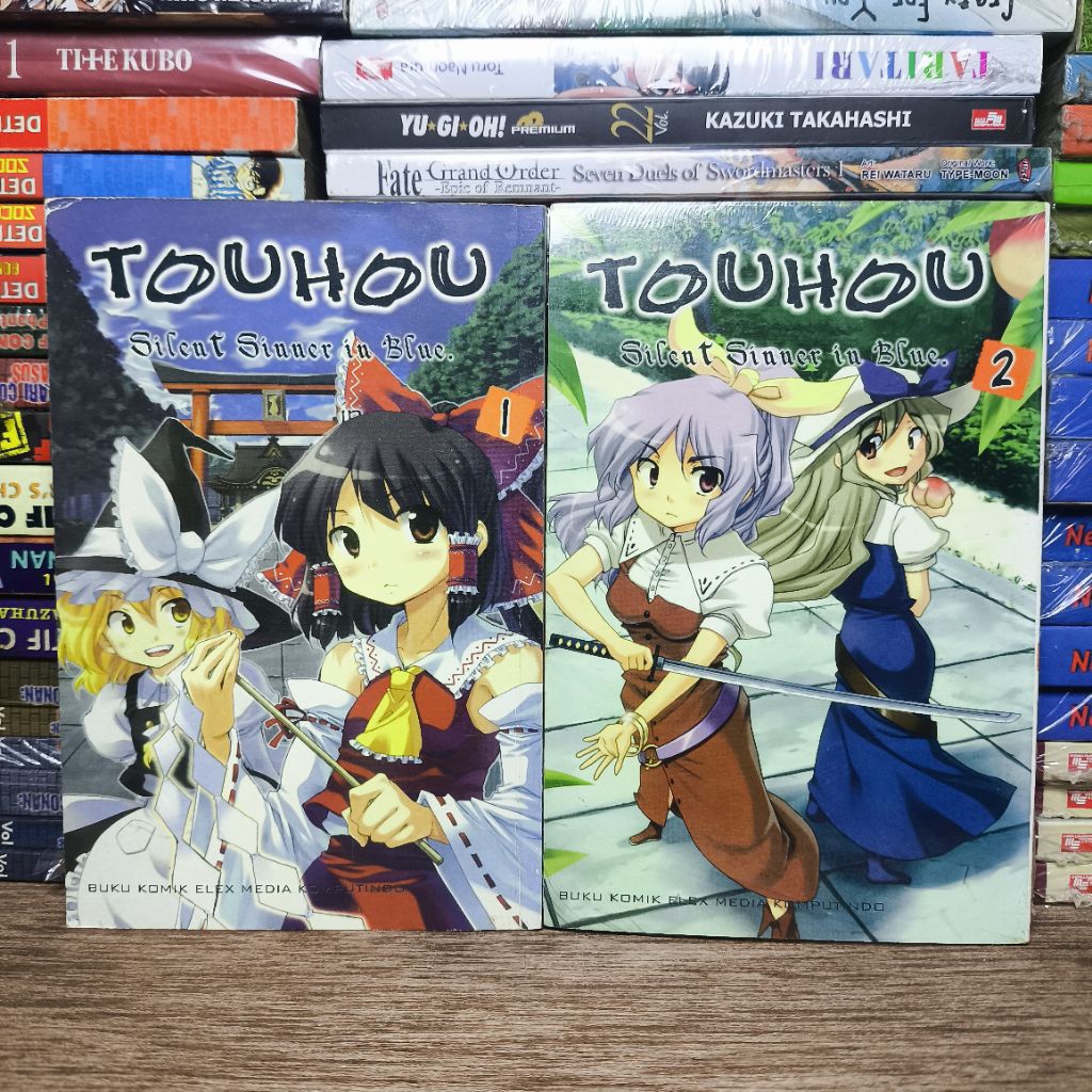 Set Komik Touhou Silent Sinner in Blue volume 1 dan 2