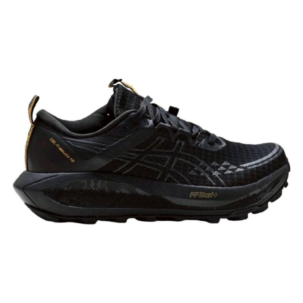Sepatu Trail Running Asics Gel Trabuco 13 Black/Gold
