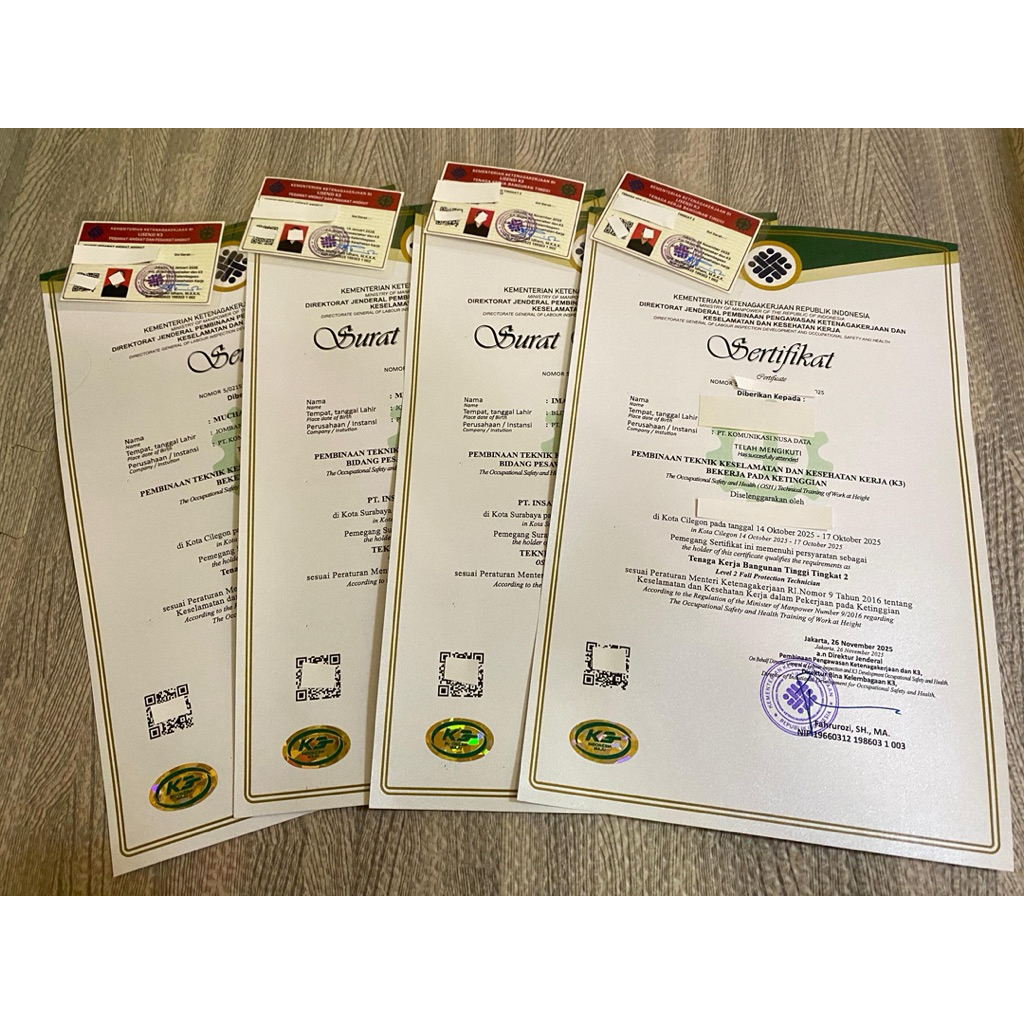 Pelatihan operator forklift