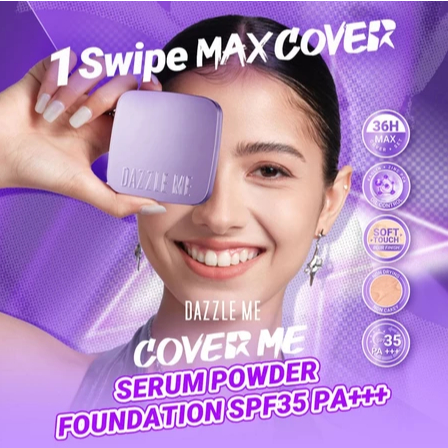 Dazzle Me Cover Me Serum Powder Foundation SPF35
