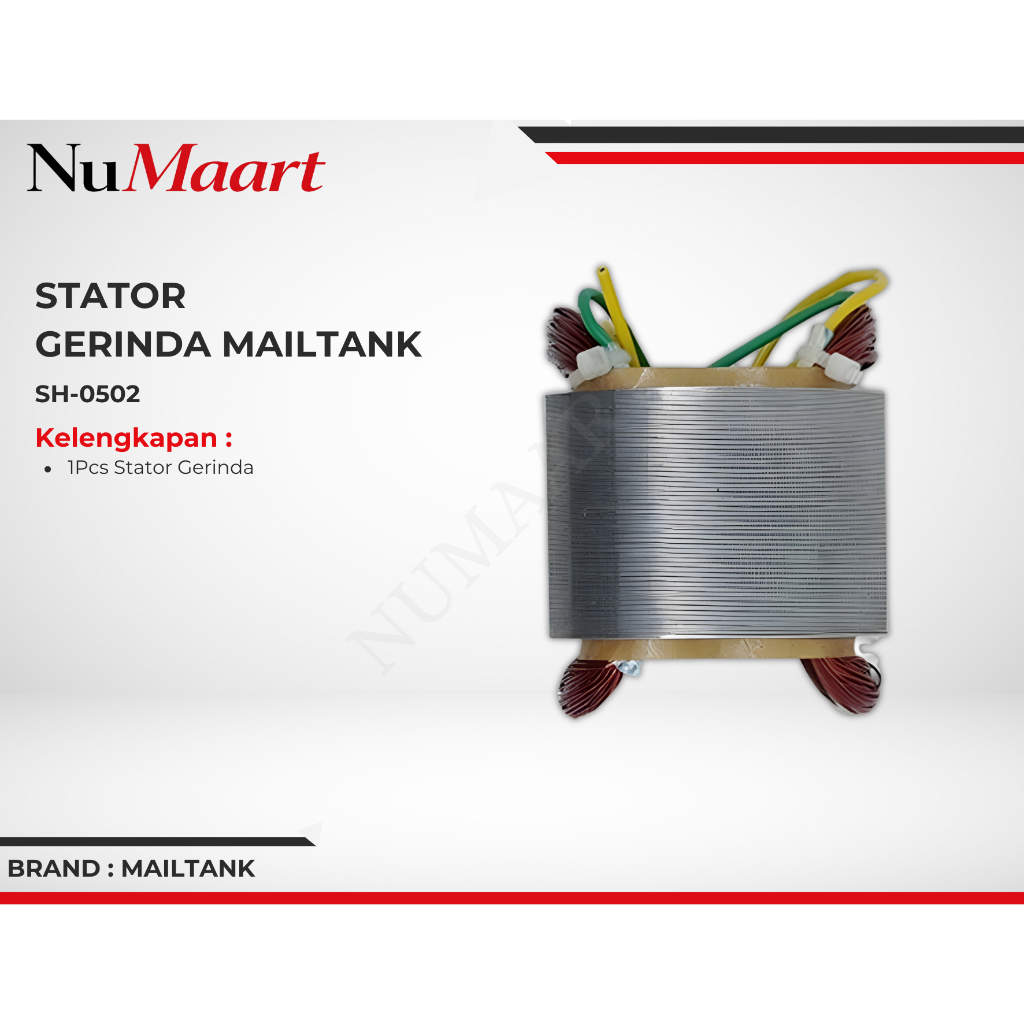 MAILTANK SH0502 Stator Gerinda Tangan SH05 SH05A Original Full Tembaga