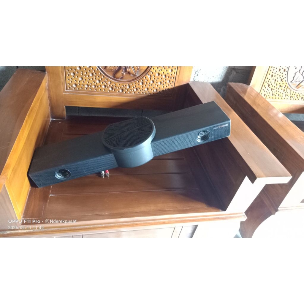 Soundbar pasif exs tv polytron 24inch