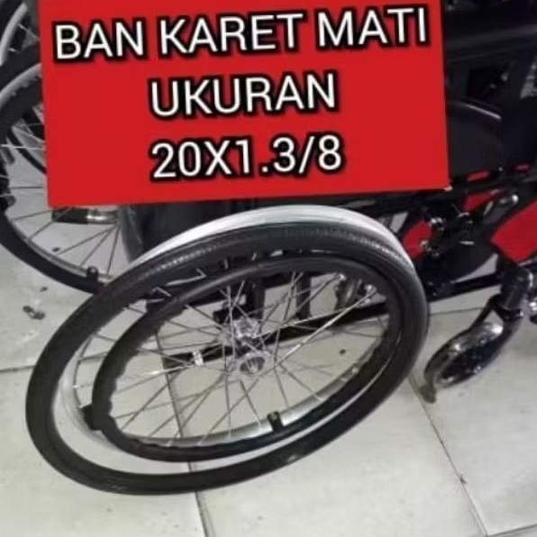 ban mati kursi roda ukuran 20 ban belakang kursi roda ukuran 20 × 1 . 3 / 8