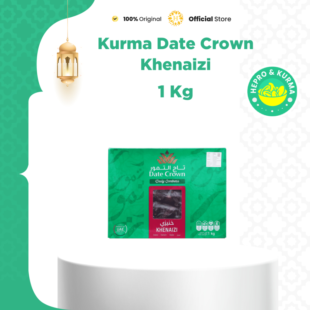 DATE CROWN - Kurma Date Crown Khenaizi 1kg