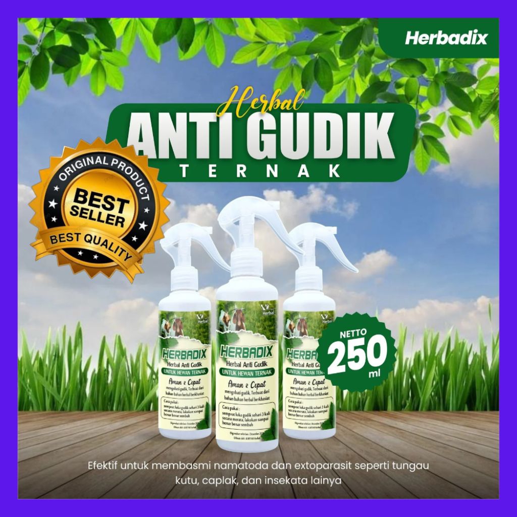TERLARIS  Obat Gudik Kambing Herbal, Obat Gudik Kambing Manjur, Obat Gudik Kambing Mujarab