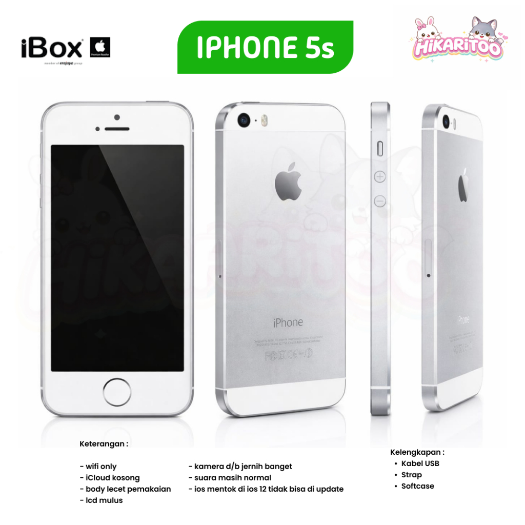 Iphone 5s IBOX SECOND 16GB (GARANSI)